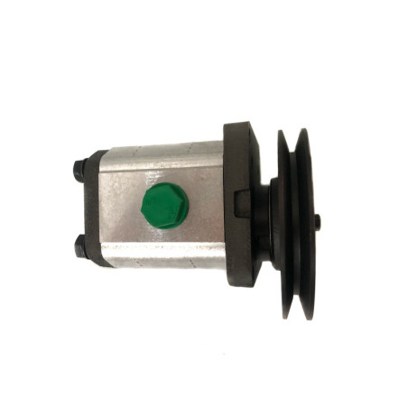 Bomba hidráulica Roquet 0010S 2L010DP01R con polea, caudal  de 10 L/min.