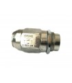 Regulador de caudal unidireccional 3/8" BSP, 30 L/min. Tipo barril.