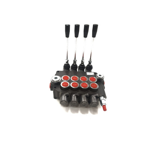 Compact monoblock directional control valve, 3 spools, 45 l/min, up to 250 bar.