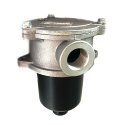 Filtro de retorno semi sumergido, 25µm, 81 L/min., Puerto 3/4" BSP, Pmax. 8 bar con bypass.