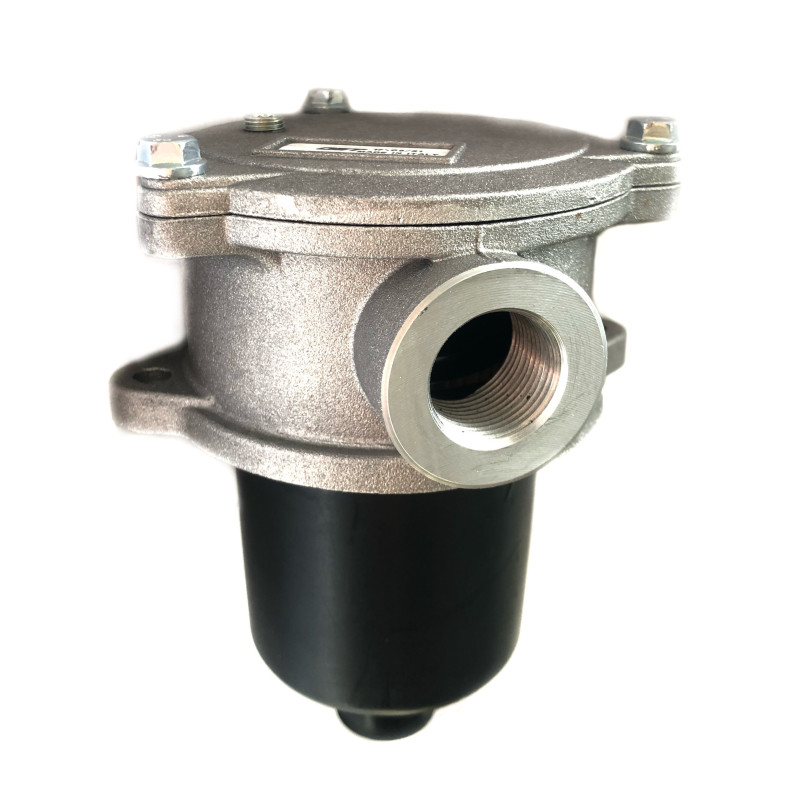 Semi submerged return filter, 25µm, 81 L/min., 3/4" BSP port, Pmax. 8 bar with bypass.