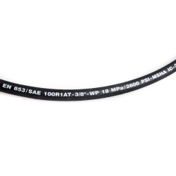 Hydraulic Hose   3/8" – Max. Pressure: 180 bar (2600 PSI) - 1700 mm Length