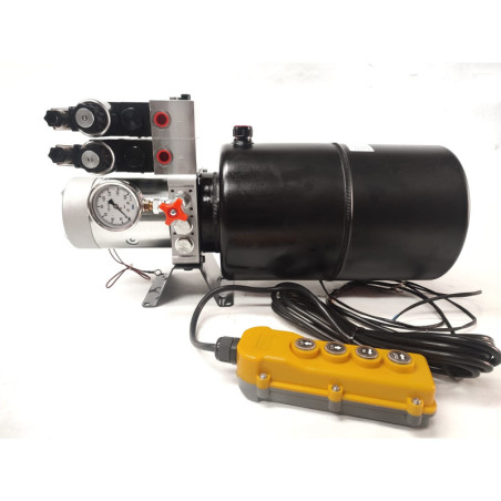 Hydraulic Power pack, 24 VDC electric motor, 2200 W, with two valves