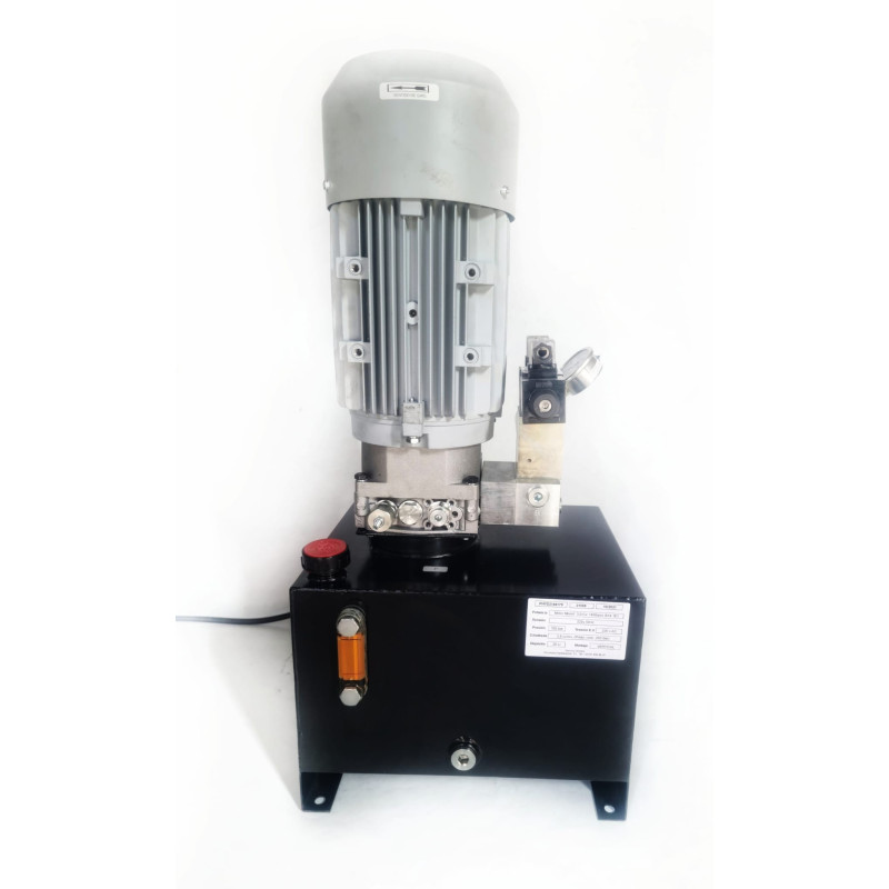 Hydraulic power unit 4,9 cc/rev, 3HP working pressure 160bar