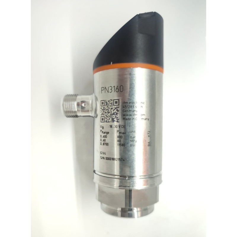 Presostato 0-600 bar con pantalla, marca IFM modelo PN3160