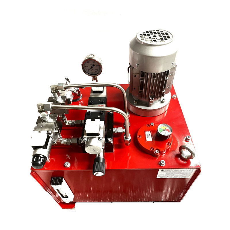Grupo Hco. 0,75 Cv, 220/380 VAC, 700 bar, 0,35 L/min.