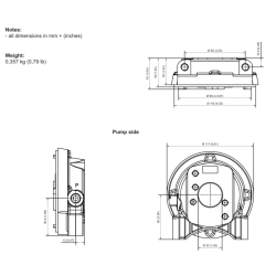 Moto-Bomba Hidráulica de Alta Presión, 2200 W 24VDC- 4 L/min @ 200 bar