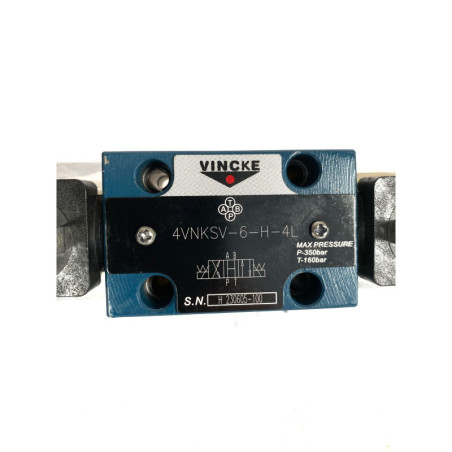 Vinke Directional Control Valve, Model 4VNKSV-6-H-DC24-4L