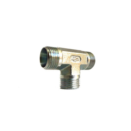 Tee Macho-Macho-Macho para Tubo 12 L M18x150