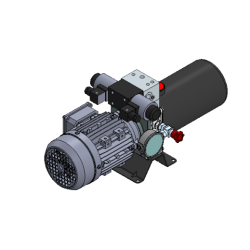 Hydraulic Power Pack, 0.5 HP, 3 phases, 1.68 L/min, 110 bar.