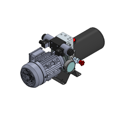 Hydraulic Power Pack, 0.5 HP, 3 phases, 1.68 L/min, 110 bar.