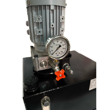 Minicentral Hidráulica Modelo PHY2462272 - 0.5 Cv - 220/380 VAC - 50 Hz - 1,2 cc/rev - 100Bar