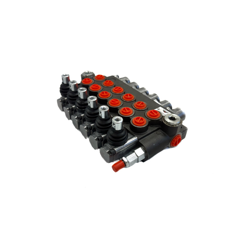 Monoblock directional control valve, 3 spools, 45 l/min, 250 bar
