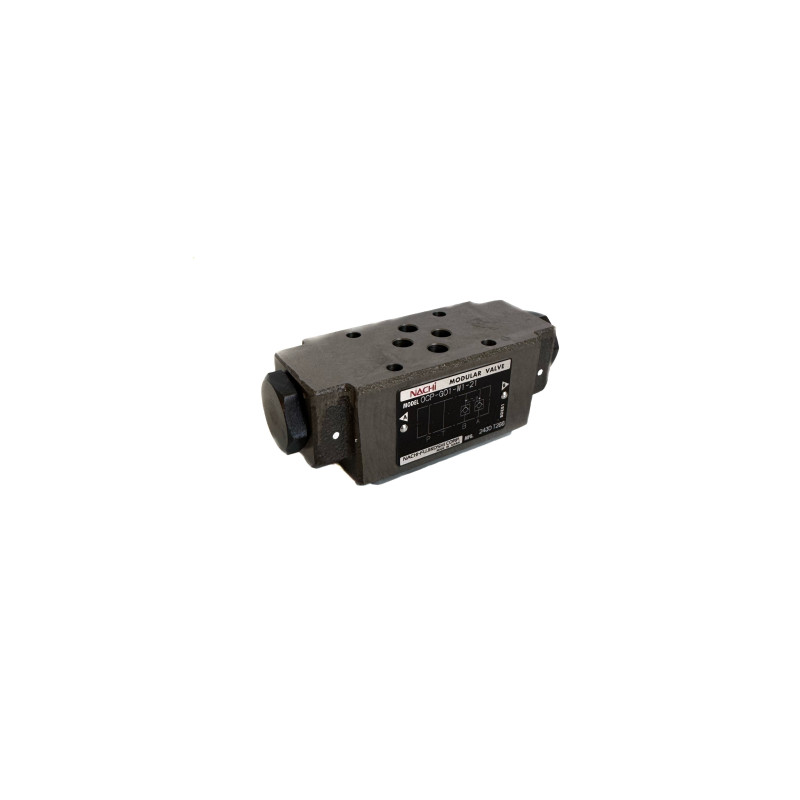 Double pilot operated check valve in A and B, modular, NG6 - Nachi - Model OCP-G01-W1-21