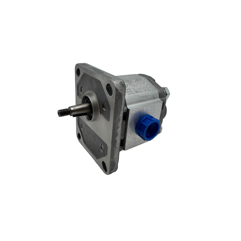 Bomba Hidraulica, 2,4 L/min (1,6 cc/rev) 250 Bar, Eje Cónico 1:8, Puertos GAS (BSP)