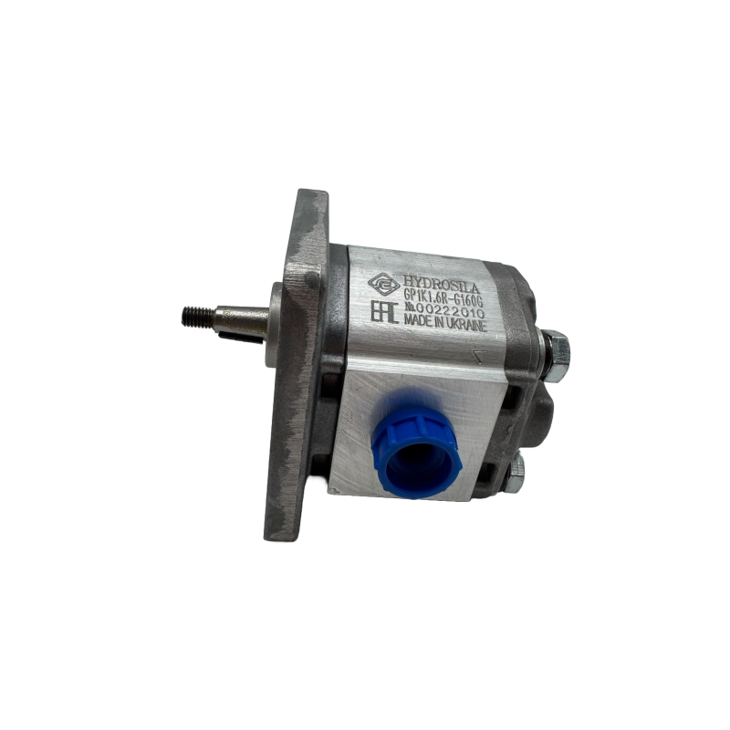 Bomba Hidraulica, 2,4 L/min (1,6 cc/rev) 250 Bar, Eje Cónico 1:8, Puertos GAS (BSP)