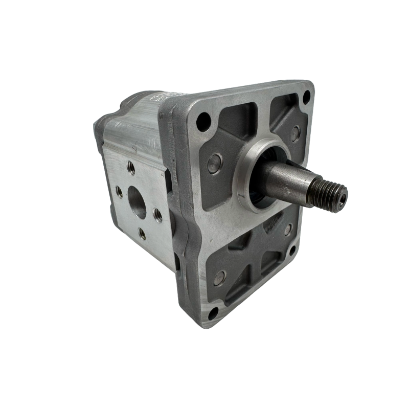 Bomba Hidráulica 21 L/min (14 cc/rev), 250bar, Eje Cónico 1:8, Puertos Bridados en Cruz