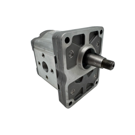 Bomba Hidráulica 21 L/min (14 cc/rev), 250bar, Eje Cónico 1:8, Puertos Bridados en Cruz