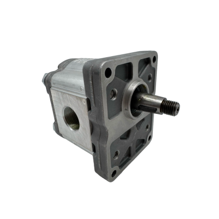 Bomba Hidráulica 15 L/min (10 cc/rev), 250 bar, Eje Cónico 1:8, Puertos GAS (BSP)