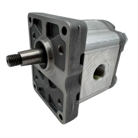 Bomba Hidráulica 15 L/min (10 cc/rev), 250 bar, Eje Cónico 1:8, Puertos GAS (BSP)