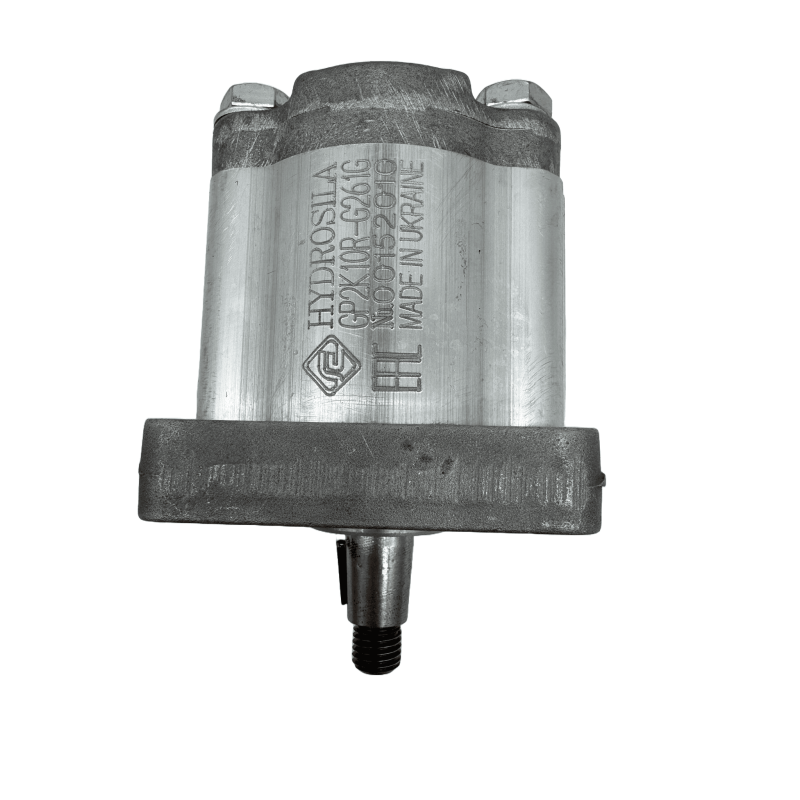 Bomba Hidráulica 15 L/min (10 cc/rev), 250 bar, Eje Cónico 1:8, Puertos GAS (BSP)