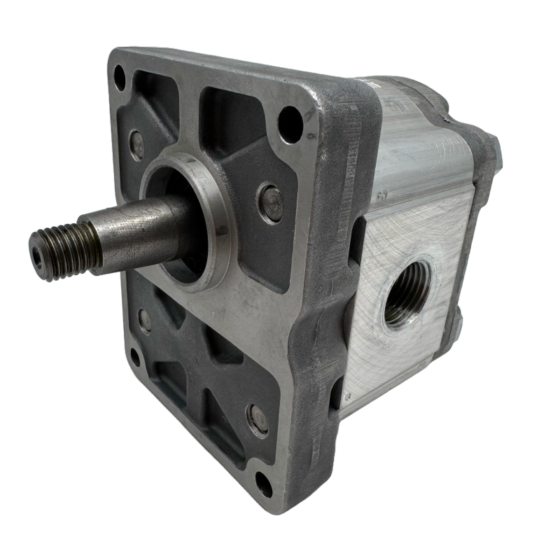 Bomba Hidráulica 6,75 L/min (4,5 cc/rev) 250 bar, Eje Cónico 1:8, Puertos - GAS (BSP)