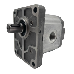 Bomba Hidráulica 37,5 L/min (25 cc/rev), 250bar, Eje Recto Ø22,2 SAE B, Puertos GAS, Brida Europea