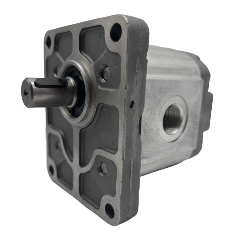 Bomba Hidráulica 37,5 L/min (25 cc/rev), 250bar, Eje Recto Ø22,2 SAE B, Puertos GAS, Brida Europea