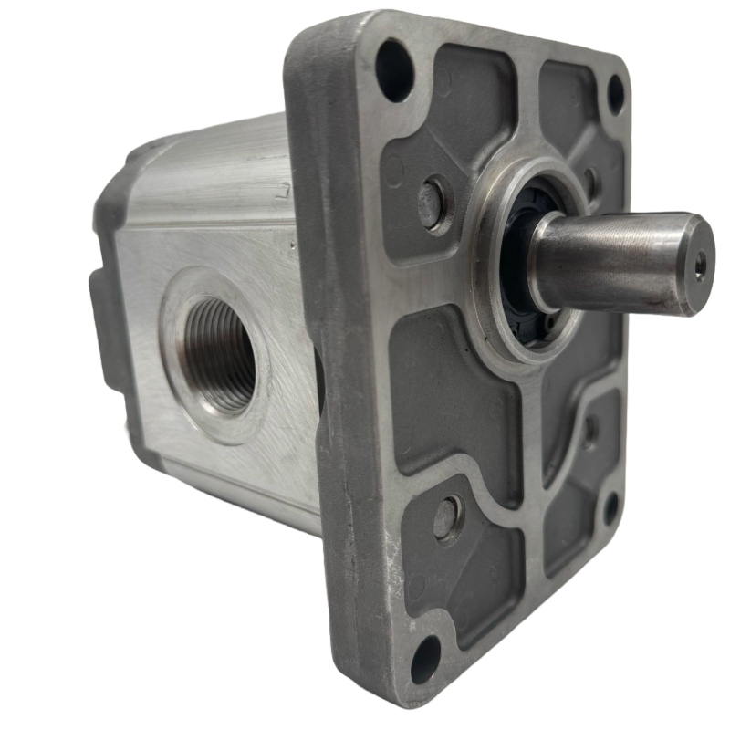 Bomba Hidráulica 37,5 L/min (25 cc/rev), 250bar, Eje Recto Ø22,2 SAE B, Puertos GAS, Brida Europea