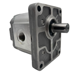 Bomba Hidráulica 24 L/min (16 cc/rev), 250bar, Eje - Recto Ø22,2 SAE B, Puertos GAS, Brida Europea