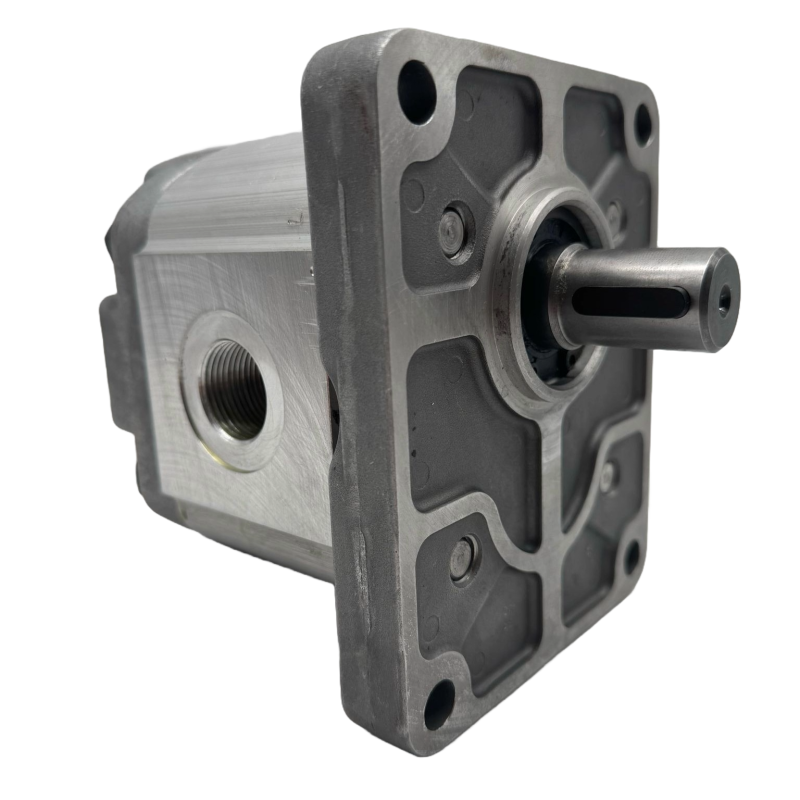 Bomba Hidráulica 24 L/min (16 cc/rev), 250bar, Eje - Recto Ø22,2 SAE B, Puertos GAS, Brida Europea