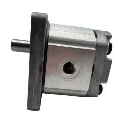 Bomba Hidráulica 24 L/min (16 cc/rev), 250bar, Eje - Recto Ø22,2 SAE B, Puertos GAS, Brida Europea