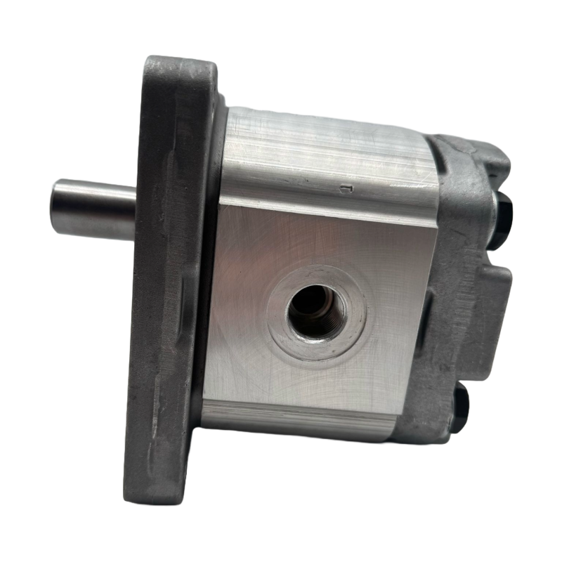 Bomba Hidráulica 24 L/min (16 cc/rev), 250bar, Eje - Recto Ø22,2 SAE B, Puertos GAS, Brida Europea