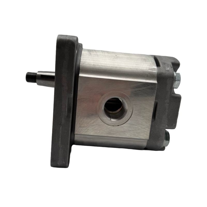 Bomba Hidráulica 45 L/min (30 cc/rev), 250bar, Eje Cónico 1:8, Puertos GAS, Brida Europea