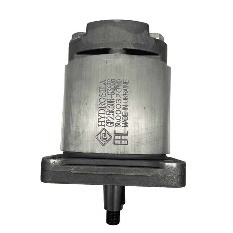 Bomba Hidráulica 45 L/min (30 cc/rev), 250bar, Eje Cónico 1:8, Puertos GAS, Brida Europea