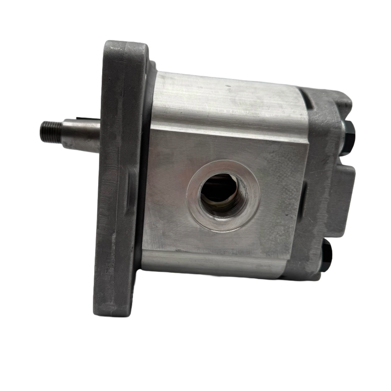 Bomba Hidráulica 42 L/min (28 cc/rev), 250bar, Eje Cónico 1:8, Puertos GAS, Brida Europea