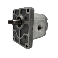 Bomba Hidráulica 42 L/min (28 cc/rev), 250bar, Eje Cónico 1:8, Puertos GAS, Brida Europea