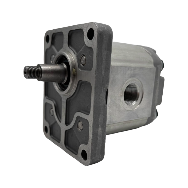 Bomba Hidráulica 37,5 L/min (25 cc/rev), 250bar, Eje Cónico 1:8, Puertos GAS, Brida Europea