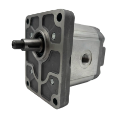 Bomba Hidráulica 30 L/min (20 cc/rev), 250bar, Eje Cónico 1:8, Puertos GAS, Brida Europea