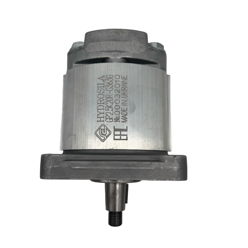 Bomba Hidráulica 30 L/min (20 cc/rev), 250bar, Eje Cónico 1:8, Puertos GAS, Brida Europea