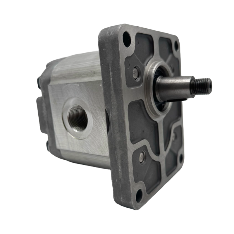 Bomba Hidráulica 24 L/min (16 cc/rev), 250bar, Eje Cónico 1:8, Puertos GAS, Brida Europea