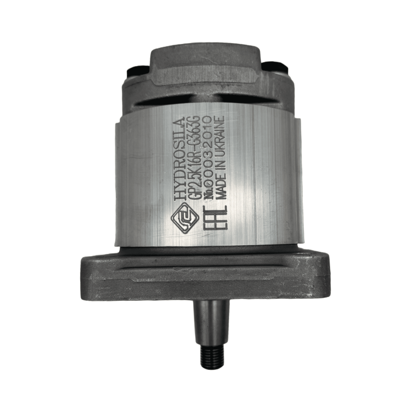 Bomba Hidráulica 24 L/min (16 cc/rev), 250bar, Eje Cónico 1:8, Puertos GAS, Brida Europea