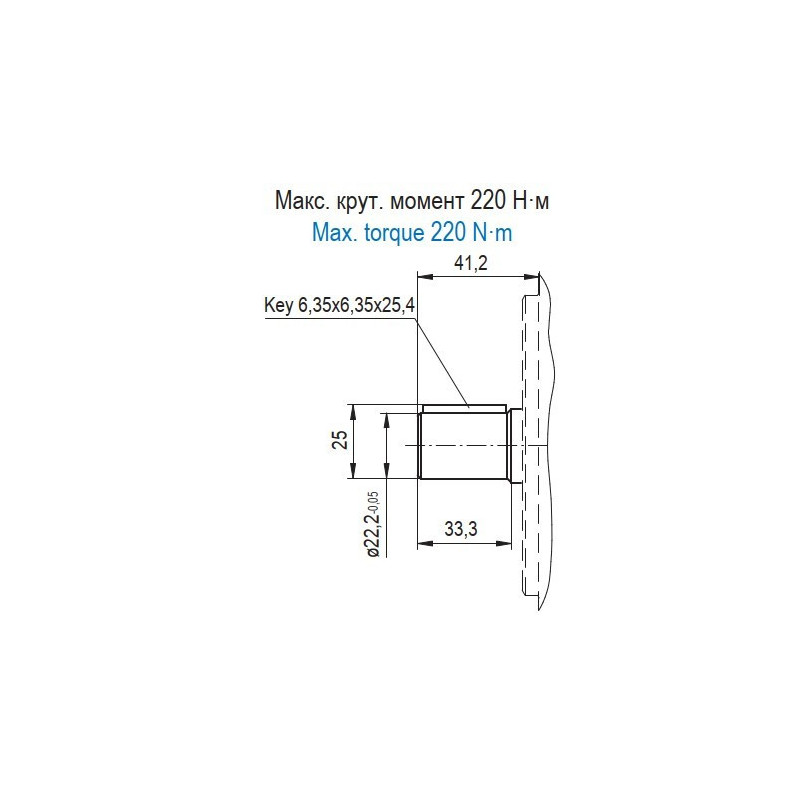 Bomba Hidráulica 24 L/min (16 cc/rev), 250bar, Eje - Recto Ø22,2 SAE B, Puertos GAS, Brida Europea