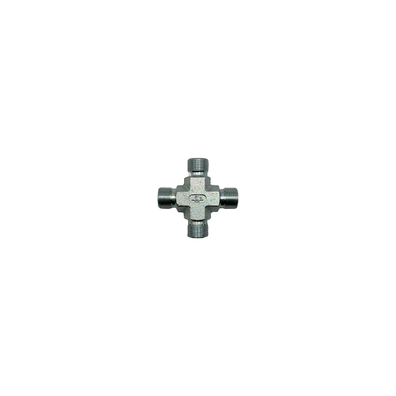 Adaptador en cruz Macho 3/8" en Todos los Extremos