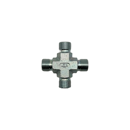 Adaptador en cruz Macho 3/8" en Todos los Extremos