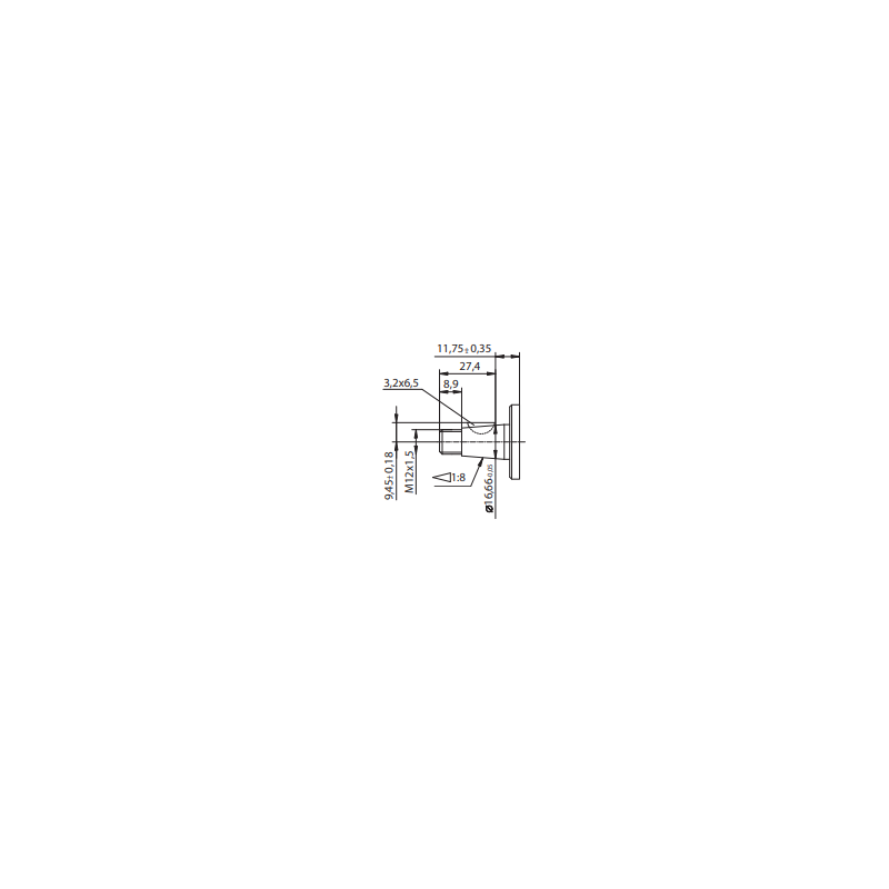 Bomba Hidráulica 30 L/min (20cc/rev), 250 bar, Eje Cónico 1:8, Puertos Brida de montaje europeo
