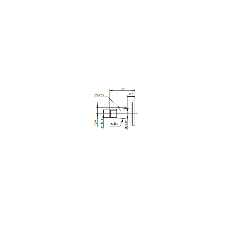 Hydraulic Pump 30 L/min (20 cc/rev) 250 bar, Shaft Straight SAE, European Flange Ports