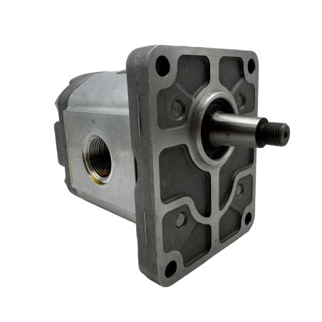 Bomba Hidráulica 48 L/min (32 cc/rev), 250bar, Eje Cónico 1:8, Puertos GAS, Brida Europea
