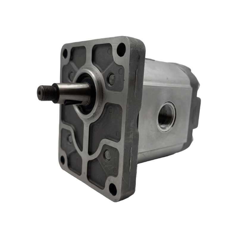 Bomba Hidráulica 48 L/min (32 cc/rev), 250bar, Eje Cónico 1:8, Puertos GAS, Brida Europea