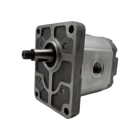 Bomba Hidráulica 48 L/min (32 cc/rev), 250bar, Eje Cónico 1:8, Puertos GAS, Brida Europea
